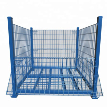 Hot sale stackable storage metal pallet cage/bins